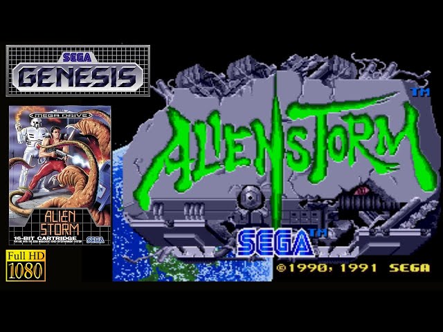 Alien Storm: Retro Arcade Action on Sega Genesis!👾Full Gameplay Walkthrough