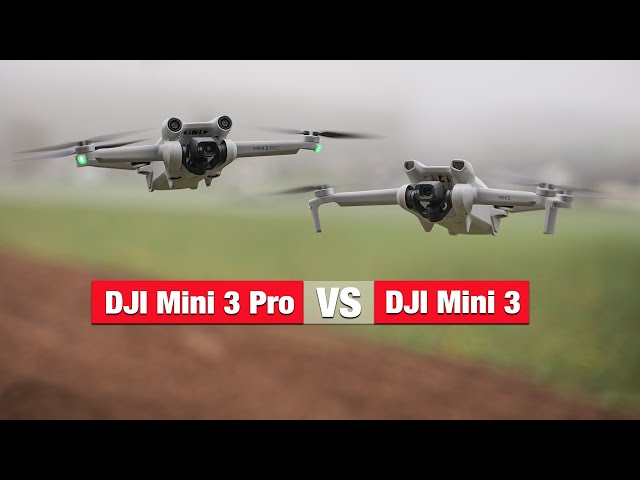 DJI Mini 3 Pro VS. DJI Mini 3 - Welche ist die bessere Wahl ? (Vergleich für Drohnen - Anfänger )