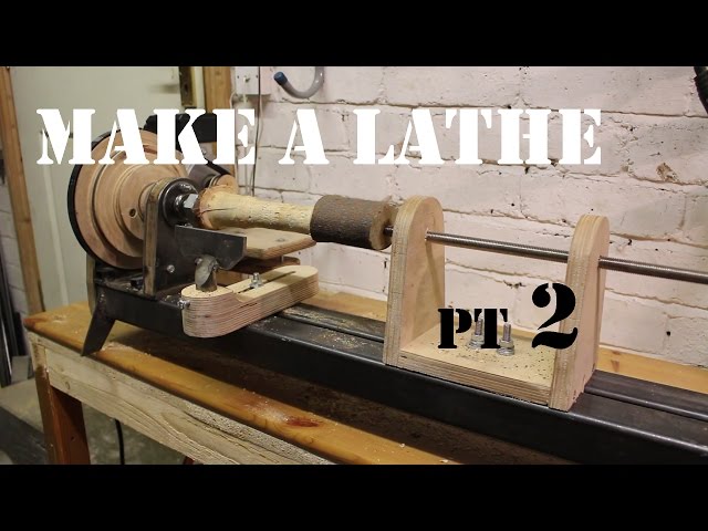 How to Make a Wood Lathe From Scratch - The Headstock