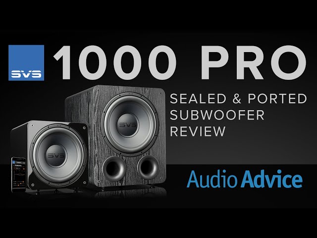 SVS 1000 Pro Series Subwoofer Review | PB-1000 Pro & SB-1000 Pro