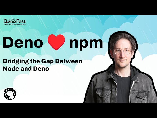 Ryan Dahl @ DenoFest Tokyo, "Deno ❤️ npm"