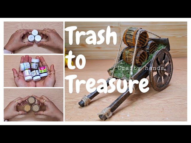 Transform your home with this surprising DIY decor idea | best out of waste Craft | Crafty hands