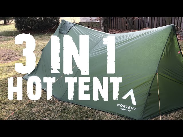 Nortent Bivuakk 3-1 Hot Tent/Tarp Shelter