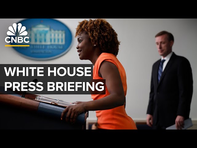 White House press secretary Karine Jean-Pierre and NSA Jake Sullivan hold a briefing — 4/24/24