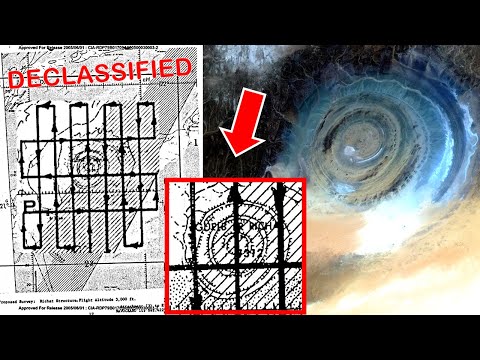 Secret Files on The Eye of The Sahara & The Lost Ancient City of Atlantis | Richat Structure Africa