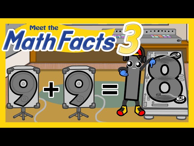 Meet the Math Facts Addition & Subtraction - 9 + 9 = 18 | Preschool Prep Company