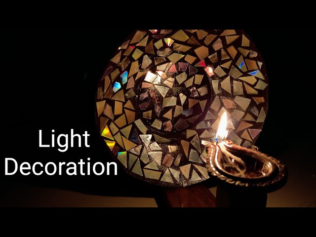 DIWALI LIGHT DECORATION AT HOME(DIY)