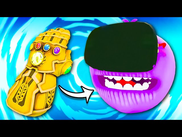 Giving THANOS Meeseeks the INFINITY GAUNTLET - Rick and Morty VR