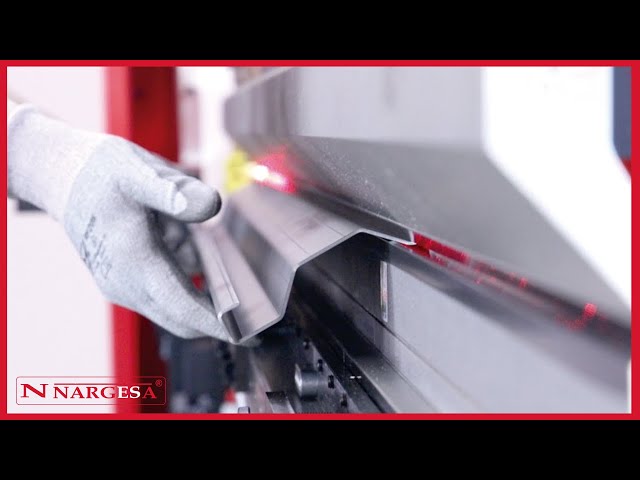 MP3003 CNC PRESS BRAKE NARGESA - TUTORIAL: LEARN HOW TO FOLD METAL SHEET EASILY