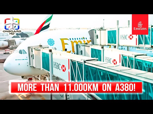 TRIP REPORT | 15h on Emirates A380! | Dubai to New York | Emirates Airbus A380