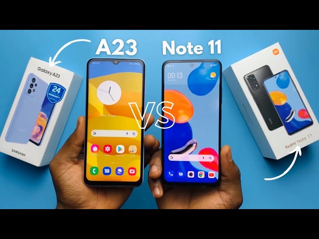 Samsung Galaxy A23 vs Redmi Note 11 - Which $200 phone is better ?