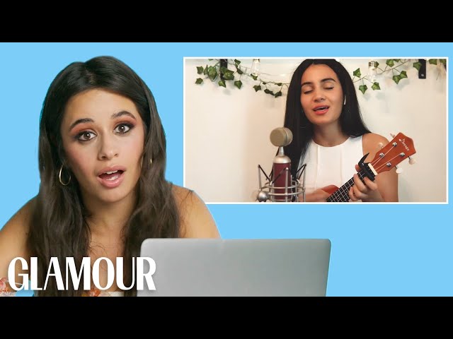 Camila Cabello Watches Fan Covers on YouTube & TikTok | Glamour