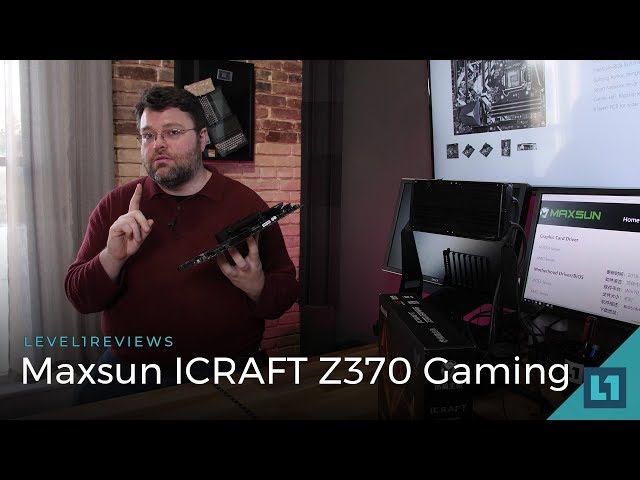 MaxSun ICRAFT Z370 Gaming Motherboard Review