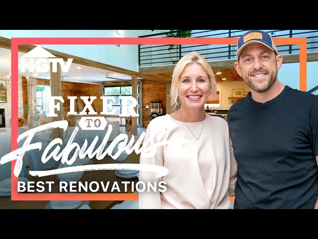 The Most Amazing Reveals | Fixer to Fabulous | HGTV
