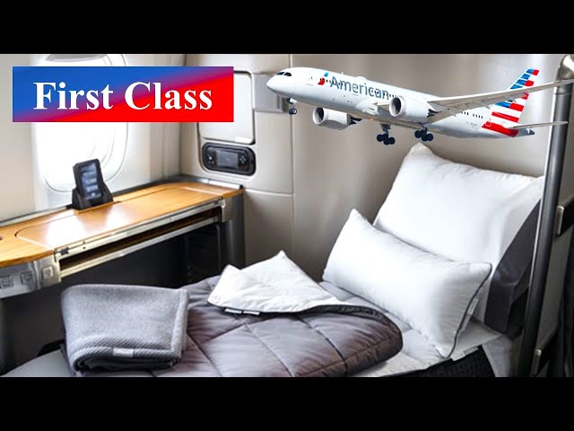 American Airlines First Class Boeing 777-300ER Flight | New York to Doha $10,555（+ JFK Lounge）