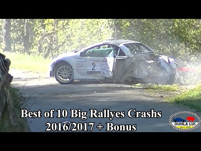 Bests of Bigs Rallyes crashs 2016 2017+ Bonus
