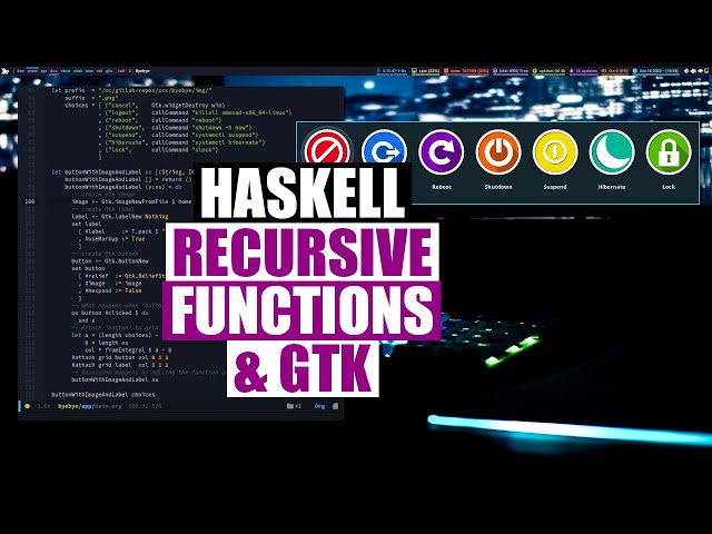 More With Haskell and GTK (Refactoring Our First App)