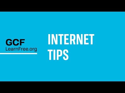 Internet Tips