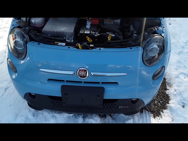 2016 Fiat 500e Service Charging System