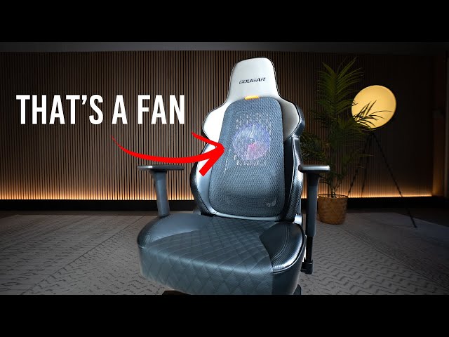 Are You a Sweaty Gamer? This Chair Might be For You - Cougar NxSys Aero