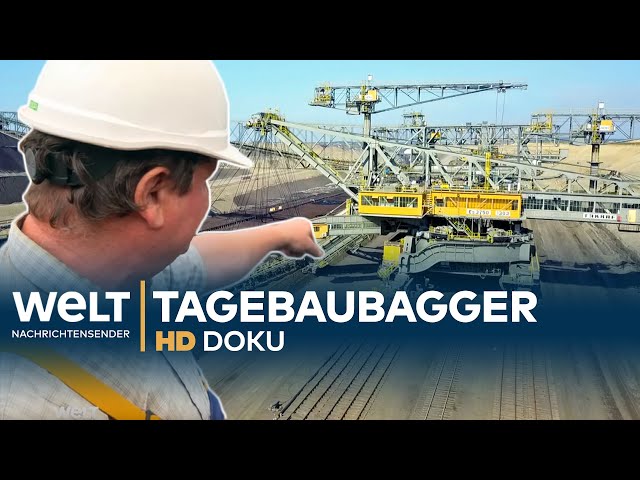 Tagebaubagger - Die größte bewegliche Maschine der Welt | HD Doku