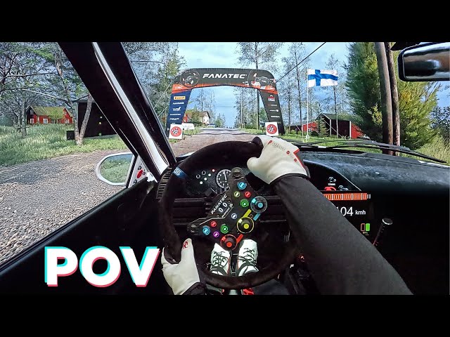 This is What Rally Finland is All About! | Fanatec CS DD+