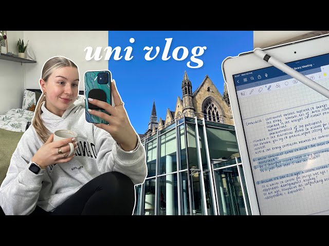 productive uni diaries | opening exam results & getting on top of work 👩🏼‍💻🫶🏻