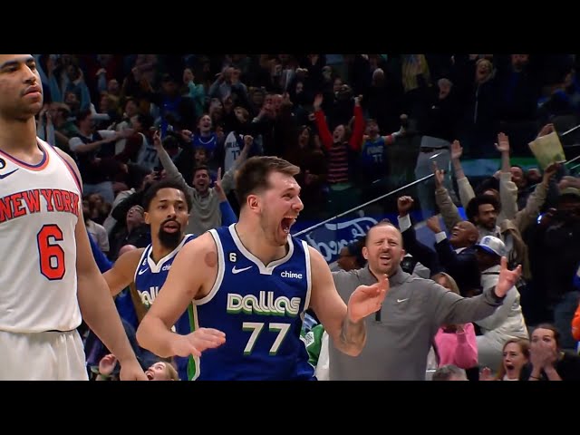 LUKA ISN'T HUMAN! Dallas Mavericks vs New York Knicks Final Minutes ! 2022-23 NBA Season