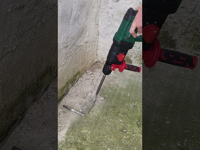Parkside Hammer Drill Chiseling