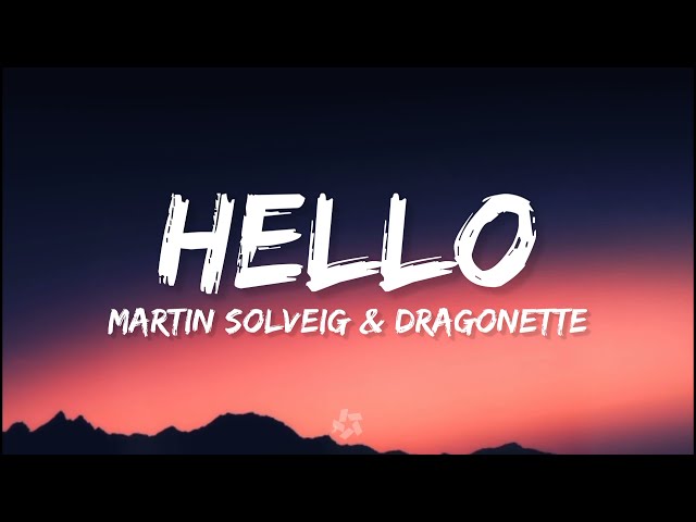 Martin Solveig & Dragonette - Hello // Sub. Español