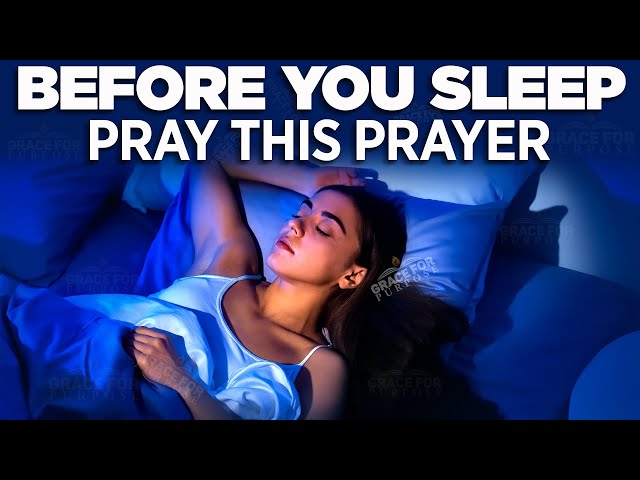 A Powerful Bedtime Night Prayer (WITH WORDS) | Prayer For Peace | Protection and Goodnight Sleep!ᴴᴰ