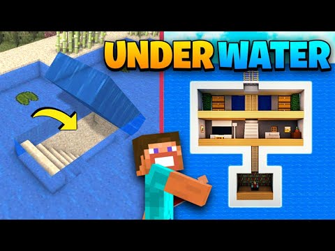I Made a Secret Base Under the Water | Minecraft Hindi Gameplay