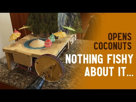 Coconut Opening Machine - Final Build
