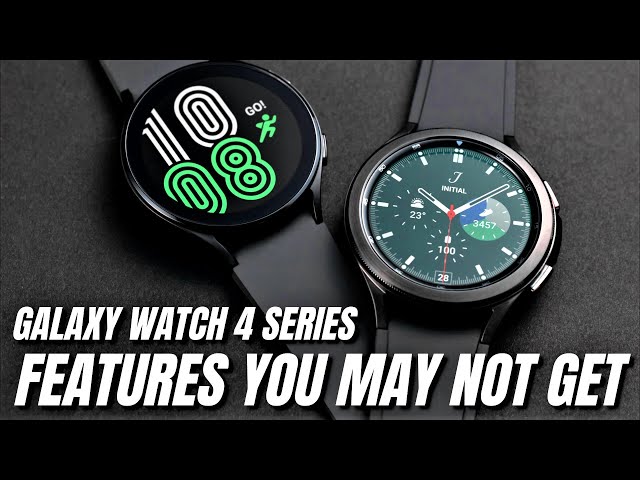 Samsung Galaxy watch 4 & Galaxy watch 4 Classic - You should know this before you buy.
