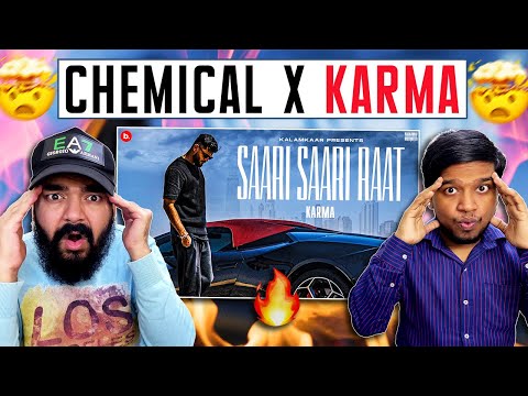 KARMA - SAARI SAARI RAAT | LEGIT REACT | REACTION VIDEO.