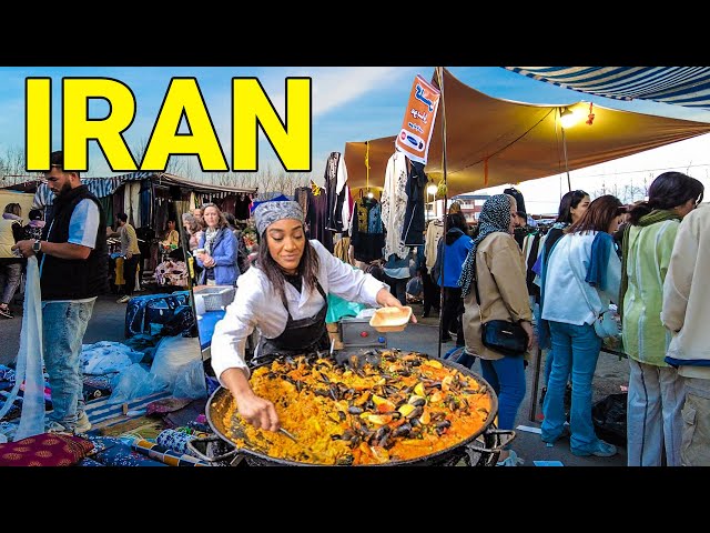 🇮🇷 Walking Tour OF IRAN | Largest AND Cheapest BAZAAR | Food Market ایران
