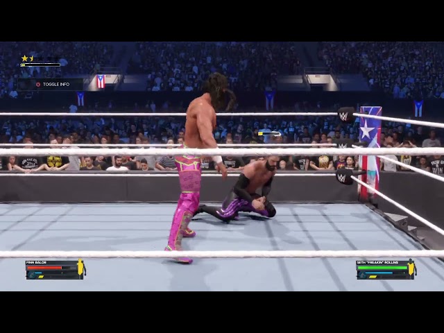 Seth Rollins vs Finn Balor WWE 2K24