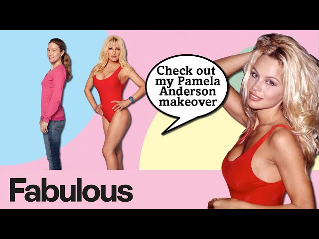 I spent £600 & 7 hours in makeup to transform myself into Pamela Anderson