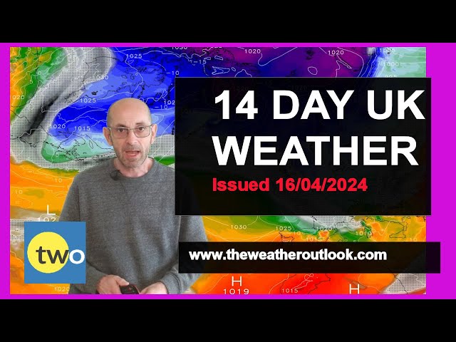 Dry spell then more changeable again? 14 day UK weather forecast