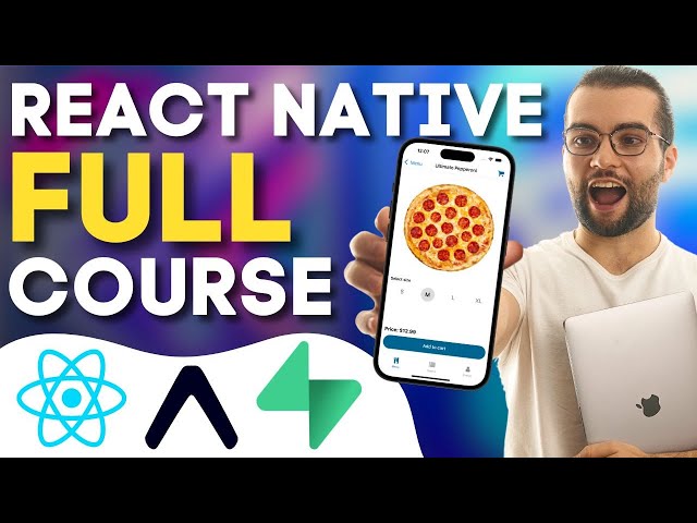 React Native Full 8 Hours Course (Expo, Expo Router, Supabase)
