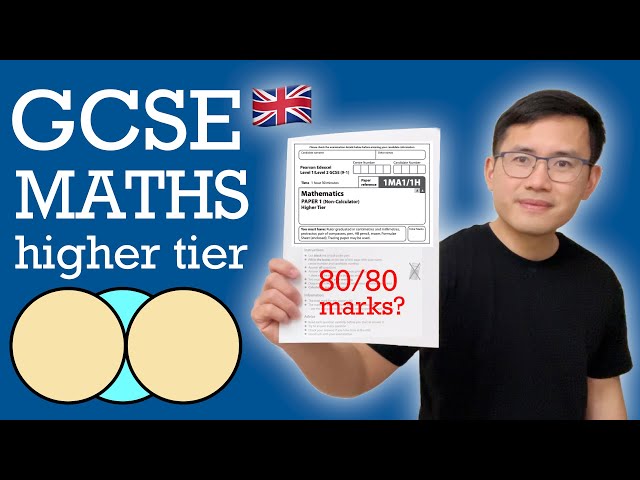 GCSE maths paper on the spot!