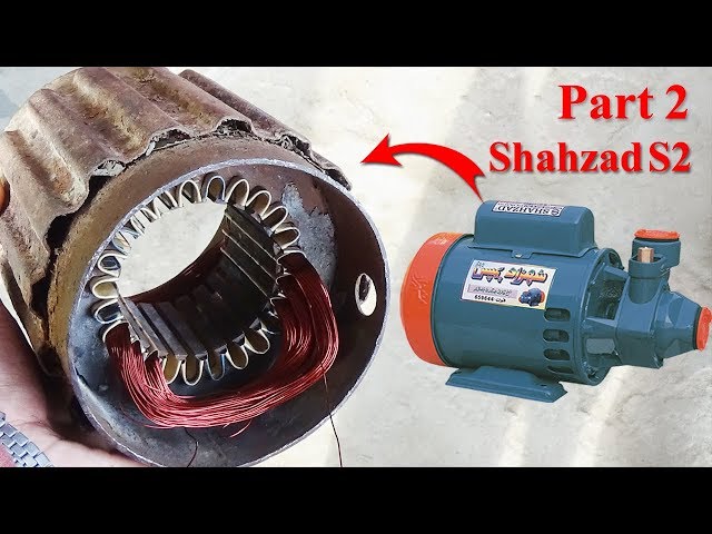 How to Rewind The Water Pump of Shehzad S2 Part 2