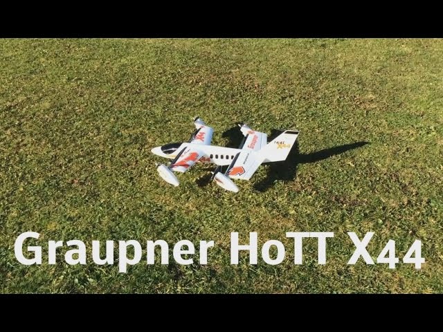 Graupner Hott X44 Senkrechtstarter Testflug