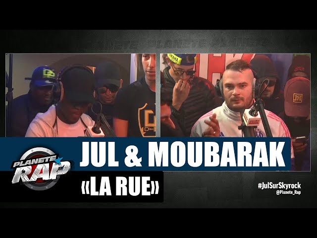 Jul & Moubarak - Freestyle "La rue" [Part3] #PlanèteRap