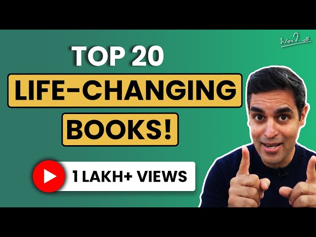 20 books you NEED to read | Book recommendations for personal growth | Ankur Warikoo Hindi