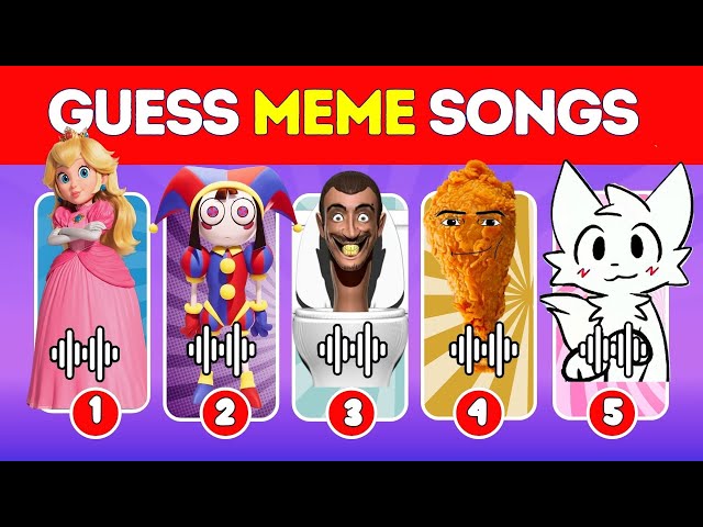 Guess The Song By The Meme Challenge 🎶