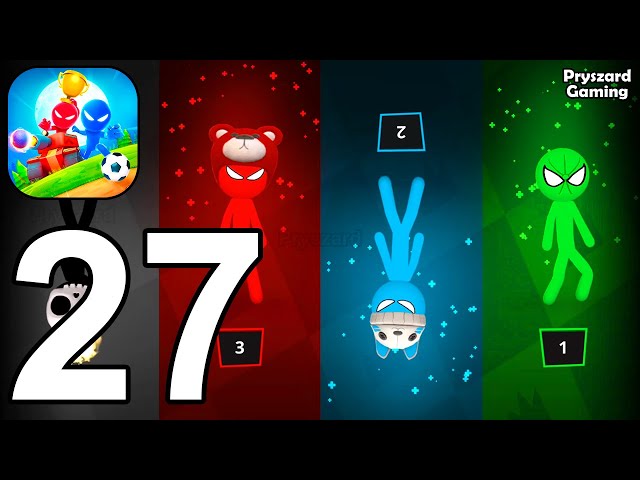 Stickman Party 2 3 4 MiniGames - Gameplay Walkthrough Part 27 Tournament Mode New Mini Games 2023