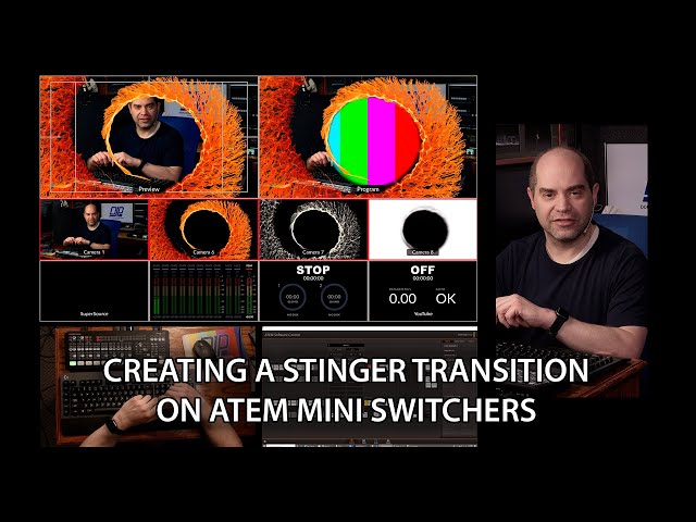 Create a Stinger Transition on Any ATEM Switcher (including the ATEM Mini)