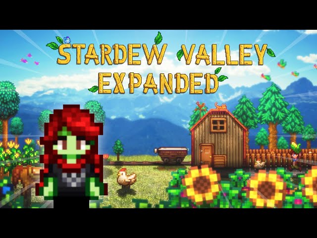 Alien Aphrodite Plays Stardew Valley and Has Trouble Speaking | Stardew Valley Expanded #1