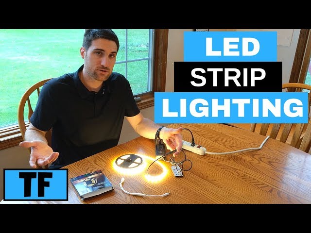 Installing LED Flexible Strip Lighting Ideas and Options